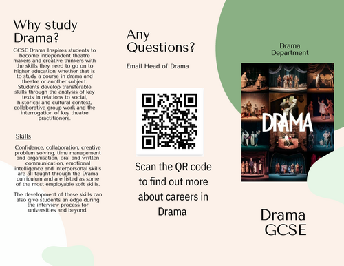 Edexcel GCSE Options Booklet for students and parents