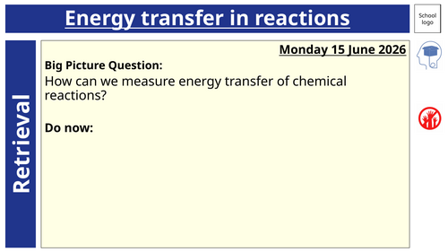 AQA GCSE Combined Science Chemistry topic 5 Energy changes