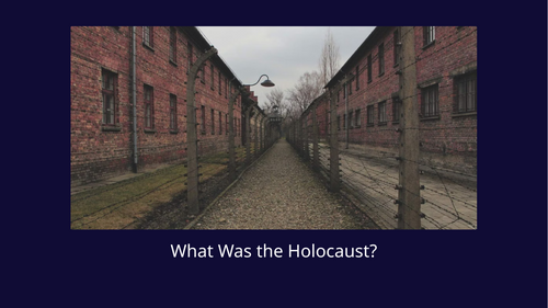 The Holocaust Slideshow Presentation