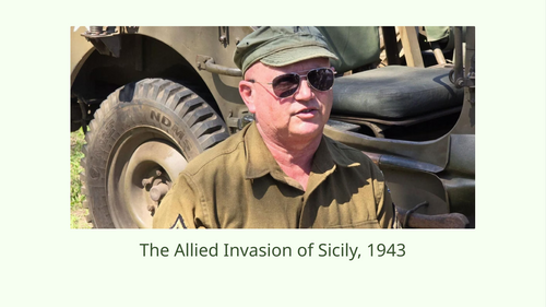 Allied Invasion of Sicily in 1943 Slideshow Presentation