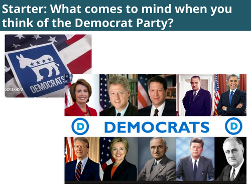 AQA US Politics-  Political Parties