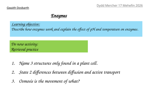 Enzymes
