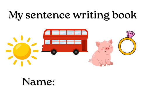 EYFS Sentence Writing Book