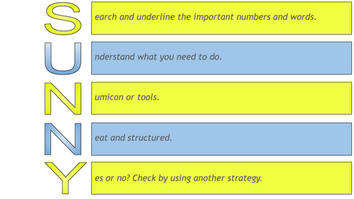 Sunny Side of Numeracy