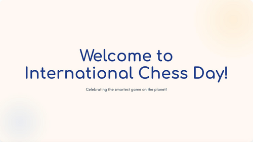 International Chess Day Assembly 2026 | KS1 & KS2 | Strategy, Critical Thinking & Chess History