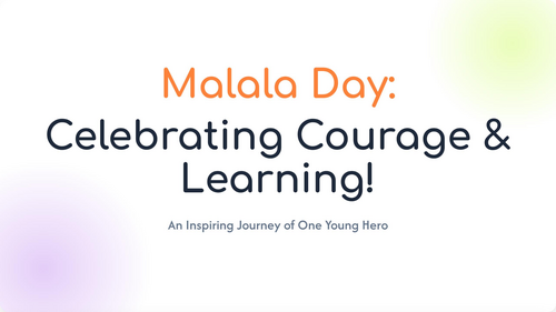 Malala Day Assembly | KS1 & KS2 | Courage, Education & Inspirational Figures