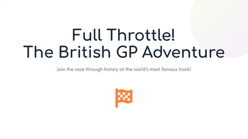British Grand Prix Assembly | Formula 1 & Silverstone | KS1 & KS2
