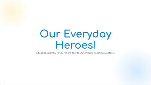 Thank You Teaching Assistants Assembly | TA Appreciation Assembly | KS1 & KS2