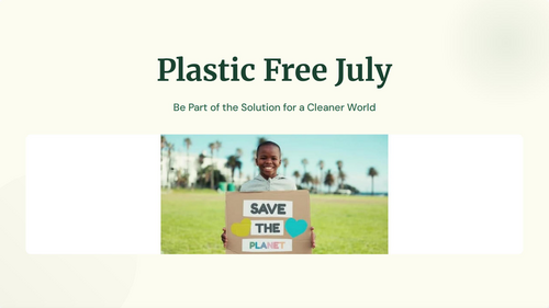 Plastic Free July Assembly | KS1 & KS2 | Environment, Sustainability & Reducing Plastic Waste
