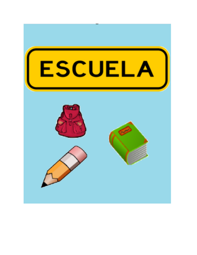 School Words in Spanish