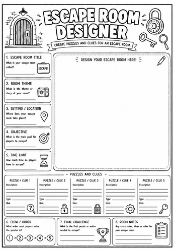 Ultimate Creative Challenge | End of Term Art Activity | KS2 KS3 KS4 Cover Lesson