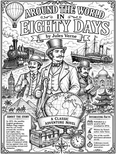Around the World in Eighty Days Poster