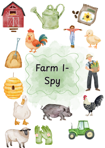 EYFS Farm I Spy Activity