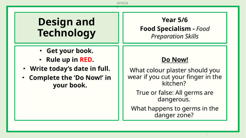 Year 5–6 Food Technologies Unit | WA Curriculum Aligned
