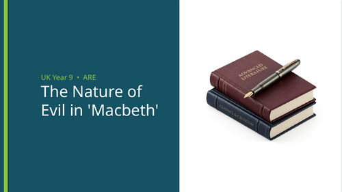 The Nature of Evil in 'Macbeth' Reading Comprehension | Year 9 (KS3)
