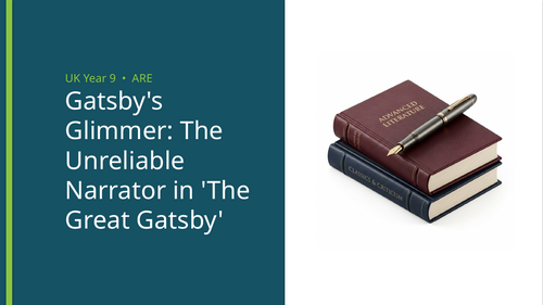 Gatsby's Glimmer: The Unreliable Narrator in 'The Great Gatsby' Reading