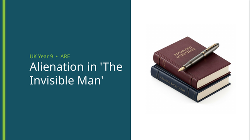 Alienation in 'The Invisible Man' Reading Comprehension | Year 9 (KS3)