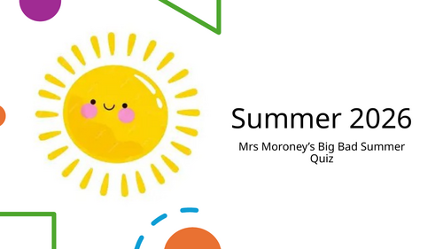 Summer 2026 Quiz
