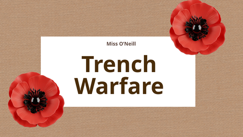 Trench warfare - cause and effect