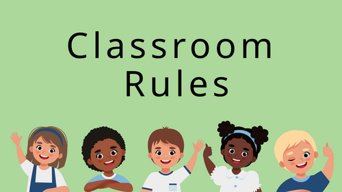 Bright & Engaging Classroom Rules Presentation (EYFS/KS1/ KS2