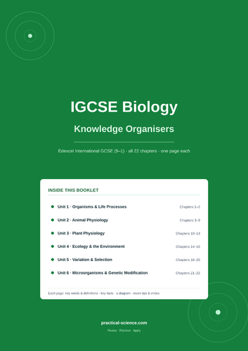 Complete Edexcel IGCSE (9-1) Biology Course