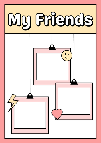 My Friend Worksheet Pack