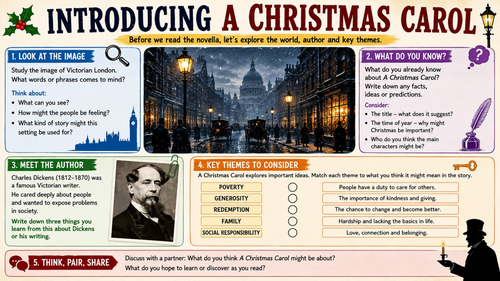 Introduction to A Christmas Carol | Complete GCSE English Literature Lesson | AQA