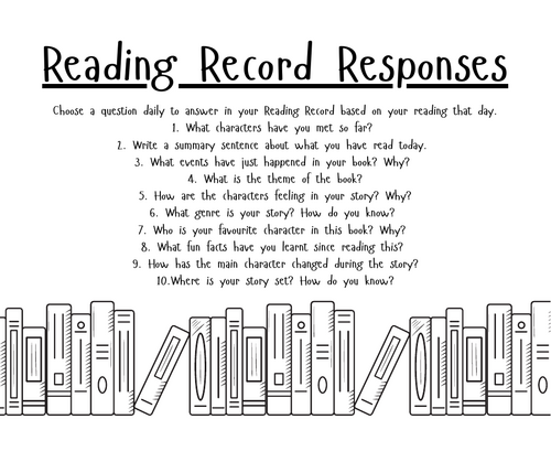 Reading Record Questions