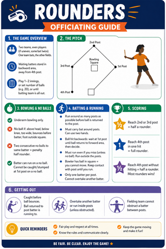 Rounders Guide | KS3 KS4 Physical Education