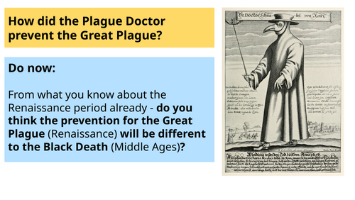 AQA Health & the People / Medicine / 10. Renaissance Prevention