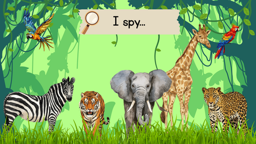 I spy in the jungle