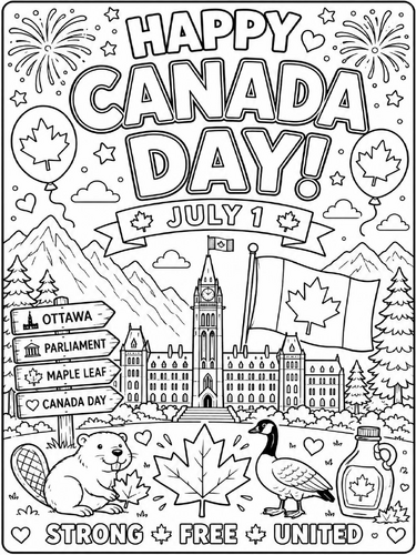Canada Day Poster