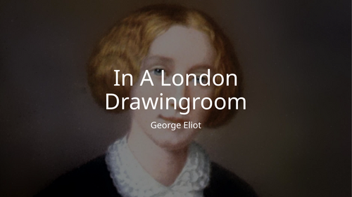 WORLD AND LIVES - IN A LONDON DRAWINGROOM - COMPLETE BREAKDOWN