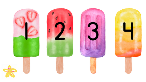 Number lollies