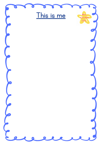 This is me drawing template
