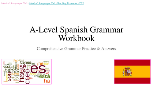 A-Level Spanish Grammar Workbook | Comprehensive Grammar Practice & Answers