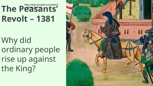 The Peasants' revolt 1381