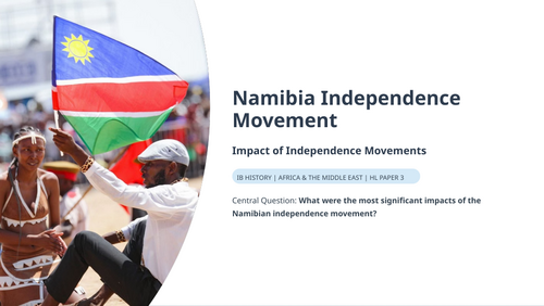 IB History HL Africa: Impact of Namibia Independence Movement