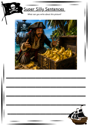 Pirates - Super Silly Sentences