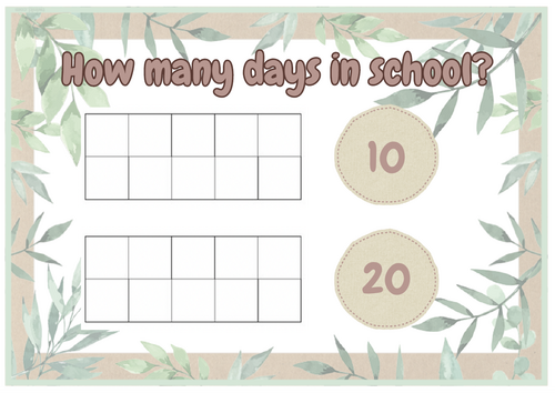 How many days in school? Tracking 10 frames