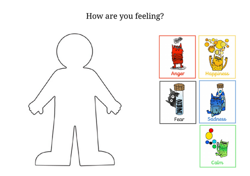 The colour monster, how are you feeling today?