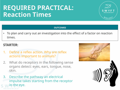 AQA GCSE Biology - Required Practical - Reaction Time