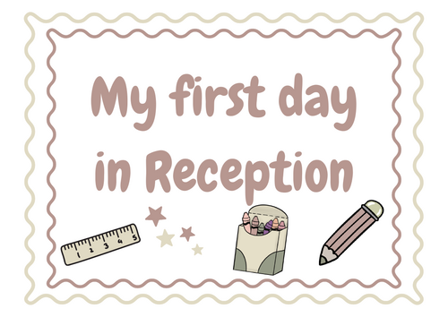 First Day/Last Day of Reception Signs
