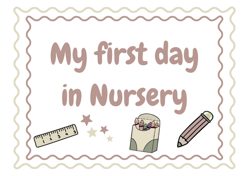 First/Last Day in Nursery/Pre-School