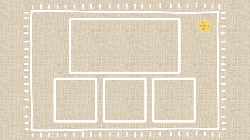 Phoneme frames with full set of cards