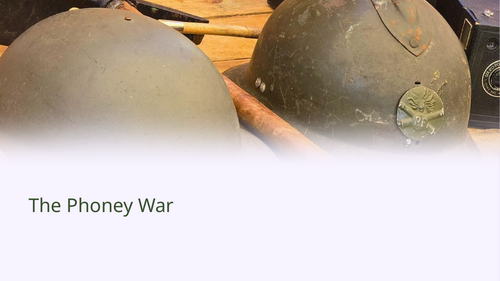 WWII Phoney War Slideshow Presentation