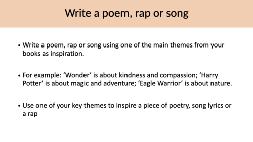 Library Lesson Tasks