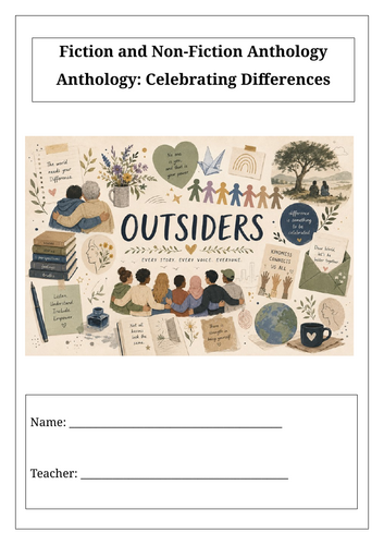 Non-Fiction and Fiction Anthology - Celebrating Differences