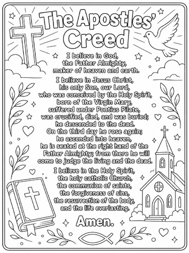 The Apostles' Creed Poster