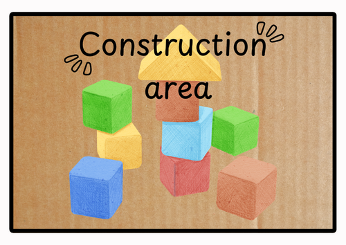 Areas of provision signs